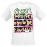 Green Day Nimrod Pink Paint T-Shirt white