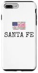 Coque pour iPhone 7 Plus/8 Plus Santa Fe City, États-Unis, drapeau, État, voyages, États-Unis, Amérique, femmes, hommes