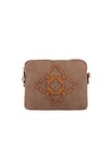 LOMASI Crossbody Bag, Sac à bandoulière Femmes, Camel