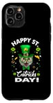 Coque pour iPhone 11 Pro Cat St Patricks Day St Catricks Day Lucky Charm Cats Lovers