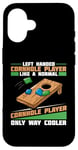 Coque pour iPhone 16 Jeu de cornhole amusant lancer compétition sportive