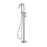 Colonne de baignoire îlot + flexible + douchette, chrome, GoodHome Owens