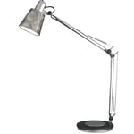 Lampe de bureau Casting2 design et son étau d'accroche