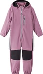 Reima Kids' Softshell Overall Nurmes Pink, Blush rose, 116