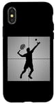 Coque pour iPhone X/XS Tennis Balls Joueur de tennis Tennis