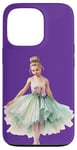 Coque pour iPhone 13 Pro Ballerine Tutu de danse lyrique Vert clair