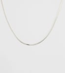 Syster P Herringbone Halsband Silver