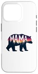 iPhone 16 Pro MAMA BEAR Women Scenic Christmas Pajama Family Mom Gift Case