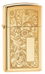 Zippo 50851041 Briquet Venetian Slim - Brass