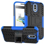 Moto G4/G4Plus Heavy Duty Case Blue