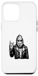 Coque pour iPhone 12 Pro Max Rebel Bigfoot Rocker – Sasquatch, Punk Rock Yeti