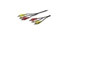 Goobay Avk 354-300 3.0M, 3 M, 3 X Rca, 3 X Rca, Man/Female