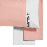 Osama Home Pantone™ Parure de lit 2 Places en Coton 240 x 280 cm + Drap-Housse avec Coins pour lit Double 180 x 200 cm avec élastiques pour Matelas jusqu'à 30 cm + taies d'oreiller 50 x 80 cm