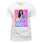 Wonder Woman Unisex Adult 1984 Neons T-Shirt - L