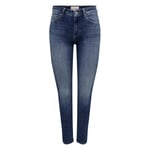 Jean skinny FEMME Only Blush indigo délavé