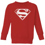 Superman Spot Logo Kids' Sweatshirt - Red - 3-4 Years - Red