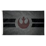 WinCraft Drapeau Star Wars Star Wars/Symbole rebelle original Trilogie 91 x 152 cm – DeluxeWinCraft Star Wars/Symbole rebelle original de la trilogie 91 x 152 cm – Deluxe, multicolore, NA