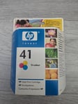 Genuine HP 41 INKJET PRINT CARTRIDGE TRI COLOUR NEW INK Hewlett Packard CB*