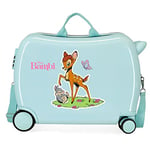 Disney Bambi Valise pour Enfant Bleu 50 x 39 x 20 cm Rigide ABS Fermeture à Combinaison latérale 34 l 1,8 kg 4 Roues