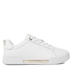 Sneakers Tommy Hilfiger Chique Court Sneaker FW0FW07634 Vit