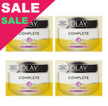 Olay Complete Night Cream Healthy Glowing Skin 50ml 4-Pack