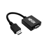 TRIPP LITE HDMI to VGA with Audio Converter Cable Adapter for Ultrabook/Laptop/Desktop PC  (M/F)  6-in. (15.24 cm) - video adapter - TAA-samsvar -