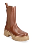 Essential Leather Chelsea Boot Shoes Chelsea Boots Brown Tommy Hilfiger