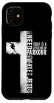 iPhone 11 Parkour Free Running Traceur Jesus Faith Vintage All I Need Case