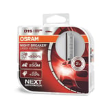 Osram - Kit 2 Ampoules Xénon auto xenarc® night breaker® laser D1S 220% 66140XN2-2HB