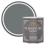 Rust-Oleum Satin Finish Furniture Paint Slate 750ml