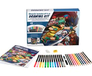 Crayola Learn to Draw Manga Set | 45 Piece Drawing & Colouring Kit for Kids