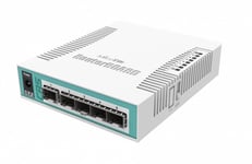 Mikrotik Crs106-1C-5S, Gigabit Ethernet (10/100/1000), Strøm Over Ethernet (Poe)