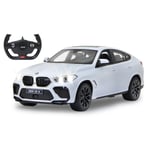 JAMARA - Voiture télécommandée de couleur blanche – BMW X6 M - 1/14 - JAM402120