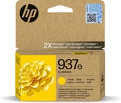 HP 937e Cartouche d’encre authentique Jaune EvoMore