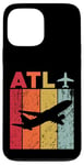 Coque pour iPhone 13 Pro Max ATL Aéroport Hartsfield Jackson d'Atlanta