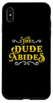 iPhone XS Max The Dude Abides Vintage Design For Film Loving Bowler Case