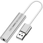 Kurphy USB7.1 external sound card desktop laptop headset microphone for PS4 external USB drive-free sound card