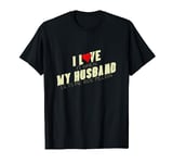 I Love My Husband When Lets Me Ride Pillion Motorbike Wife T-Shirt