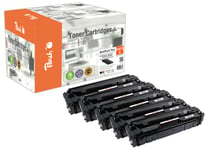 Peach-lasertoner som passar till Peach HP Color LaserJet Pro MFP M 479 fdn bläckpatron, , Cyan