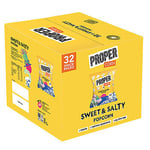 Proper Corn Popcorn Sweet & Salty Mixed Case, 32 x 14g