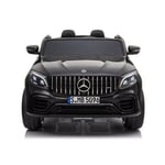 Sähköauto lapsille kaksipaikkainen Mercedes GLC 63S QLS MP4, musta