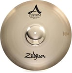 Zildjian A Custom Series - 18 Inch Medium Crash Cymbal - Brilliant Finish Assorted Colors