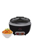 Tefal Rk1568Uk Cool Touch Rice Cooker - Black