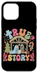 Coque pour iPhone 12 mini True Story Crèche de Noël mignonne