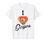 Rugrats Chucky I Love Gingers T-Shirt