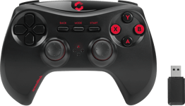 Speedlink - STRIKE NX Wireless Gamepad - for PC & PS3, black