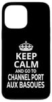 Coque pour iPhone 13 Pro Max Souvenirs « Keep Calm And Go To Channel Port Aux Basques »