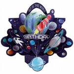 Second Nature 3D Pop Up Birthday  Card - Outer Space POP178