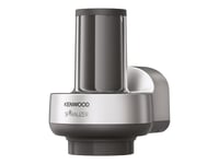 Kenwood KAX700PL - Spiralskärningstillsats - till mixerställ, för köksmaskin - grå - för Chef KVC3100, KVC3150; Chef Elite KVC5100; Chef Titanium KVL