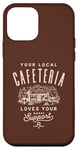 Coque pour iPhone 12 mini Soutenez votre café local cafétéria café camion